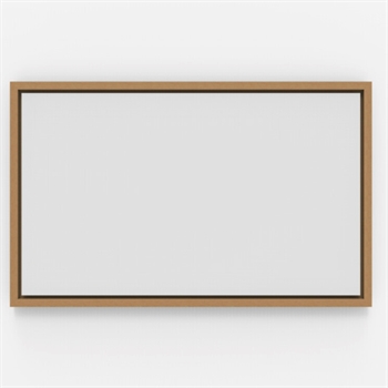 Lintex Offset whiteboard, grå 2124x1324x48